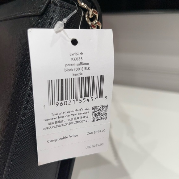 Kate Spade New York KENZIE SMALL CONVERTIBLE CROSSBODY with Silver Chain NWT - Picture 5 of 12